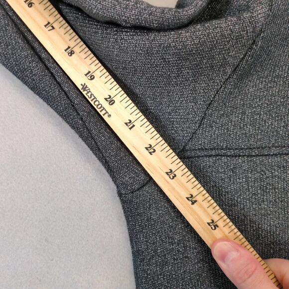 Columbia 1/4 Zip Pullover Fleece Jacket Men's XXL Black Front Kangaroo Pockets - Picture 6 of 10